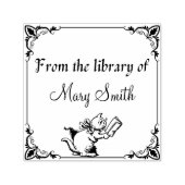 Koekkat Aangepaste zelfinnemende Rubberstempel Zelfinktende Stempel (Design)