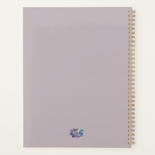 Koekkerduinen, Waterverf kustplanner Planner (Achterkant)