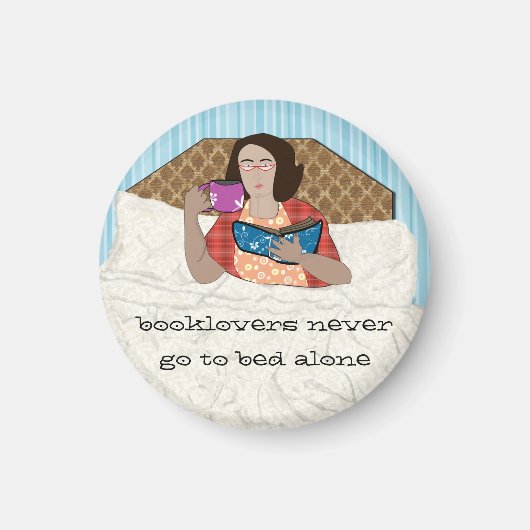 Koeklovers gaan nooit alleen naar bed magneet (Voorkant)