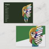 Koekmeisje - Chubby Visitekaartje (Voorkant / Achterkant)