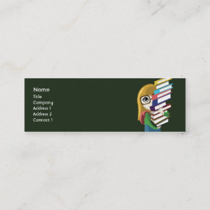 Koekmeisje - Skinny Mini Visitekaartje