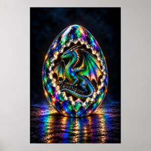Koekoek Draken Ei Poster