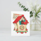 Koekoek over u | Vintage Valentijn | Briefkaart (Staand voorkant)