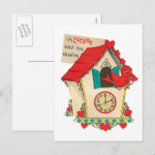 Koekoek over u | Vintage Valentijn | Briefkaart (Voorkant / Achterkant)