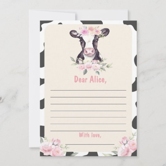 Koekoek Tijd Kapsule Notitie Berichtkaart Bedankkaart (Voorkant)