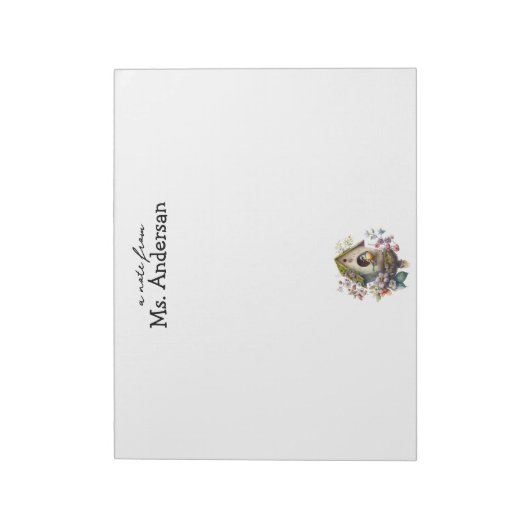 Koekoekennestnoot van Notitieblok (Linkerzijde)