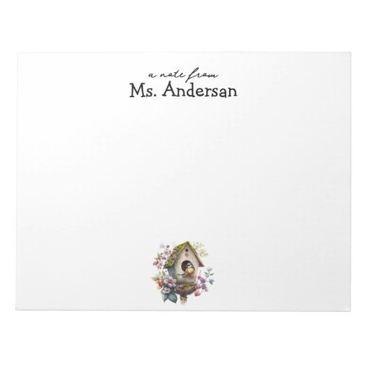 Koekoekennestnoot van Notitieblok (Voorkant)