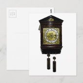 Koekoeksklok Inkt Tekening Tijdstuk Briefkaart (Voorkant / Achterkant)