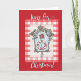 Koekoeksklok Kerst Kaart