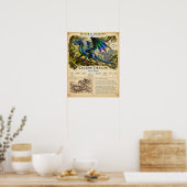 Koekoekveldplaat Poster (Keuken)
