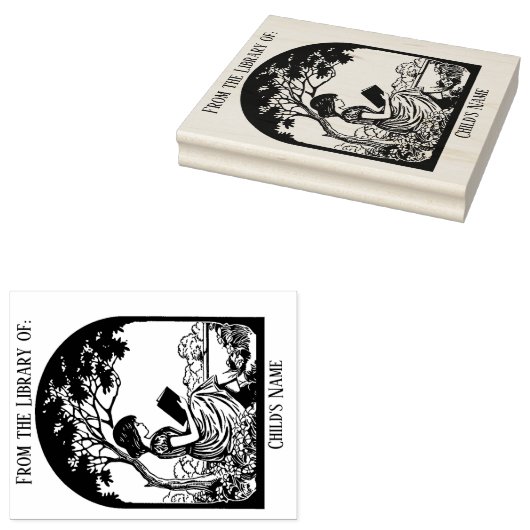 Koekplaat Inking Stamp for Girls Rubberstempel (Gestempeld)