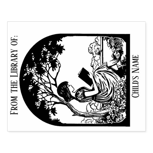 Koekplaat Inking Stamp for Girls Rubberstempel (Afrduk)