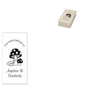 Koekplaat voor paddenstoelen rubberstempel (Gestempeld)