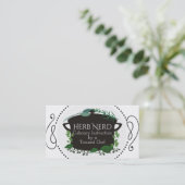 Koekpotkruiden visitekaartje van de kokafvoer (Staand voorkant)