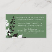 Koekpotkruiden visitekaartje van de kokafvoer (Achterkant)