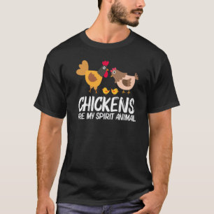 Koekskuikens voor mannen Rooster Hen Chicken Poul T-shirt