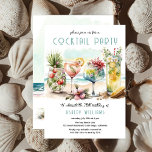 Koekstaarten van strand 70th Birthday Party Kaart<br><div class="desc">Wat een betere manier om te vieren met familie en vrienden dan een oceanside Cocktail Party om je verjaardagsmijlpaal te gedenken. Iedereen zal ontspannen en comfortabel zijn op deze tropisch-themastrandviering.</div>