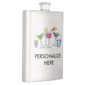 KOEKTAILFLASK - KOPTAILGLASSEN FLACON (Rechts)