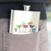 KOEKTAILFLASK - KOPTAILGLASSEN FLACON (Voorbeeld)