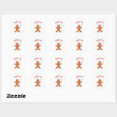 Koektijd Ronde Sticker (Vel)