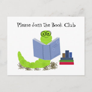 Koekworm - Boekenclub - Uitnodiging