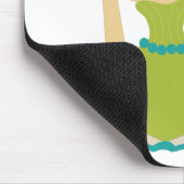 Koekworm Princess Mousepad voor kinderen Muismat (Hoek)