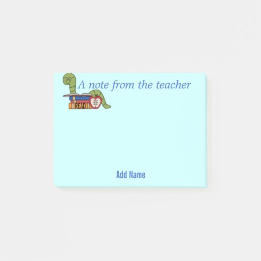 Koekworm Sticky Notes for Teachers (Voorkant)