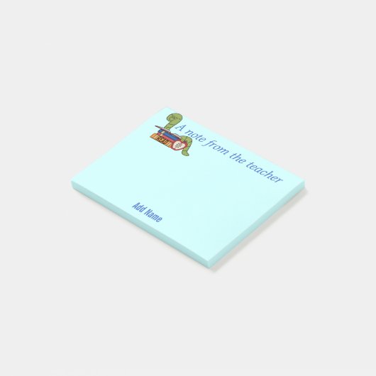 Koekworm Sticky Notes for Teachers (Schuin)