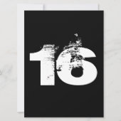 Koel 16e verjaardag kaart (Voorkant)