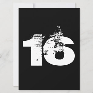 Koel 16e verjaardag kaart