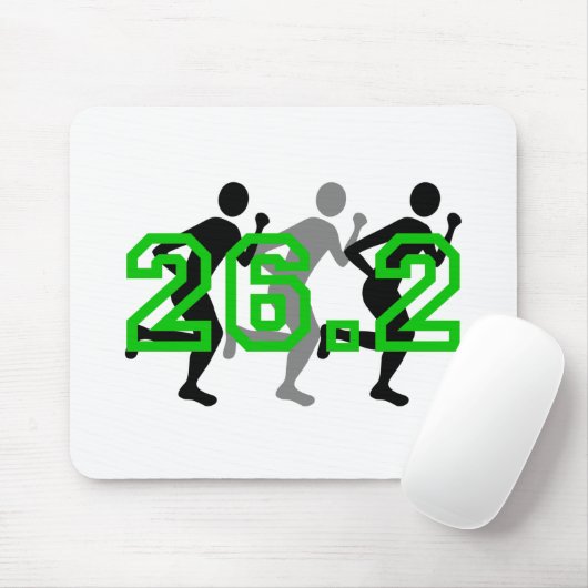 Koel 26.2 marathon muismat (Met muis)