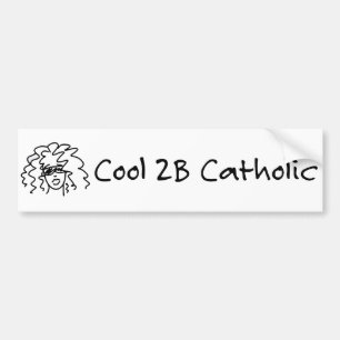 Koel 2B Katholiek Bumpersticker