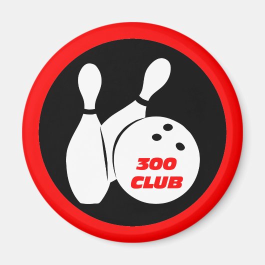 Koel 300 bowling magneet (Voorkant)