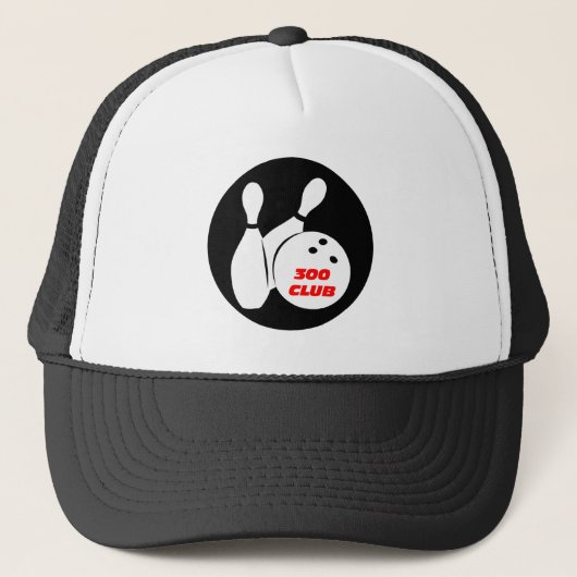 Koel 300 bowling trucker pet (Voorkant)