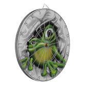 Koel 3d kikker dartbord (Voorkant Links)