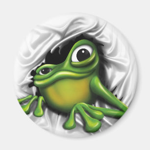 Koel 3d kikker magneet