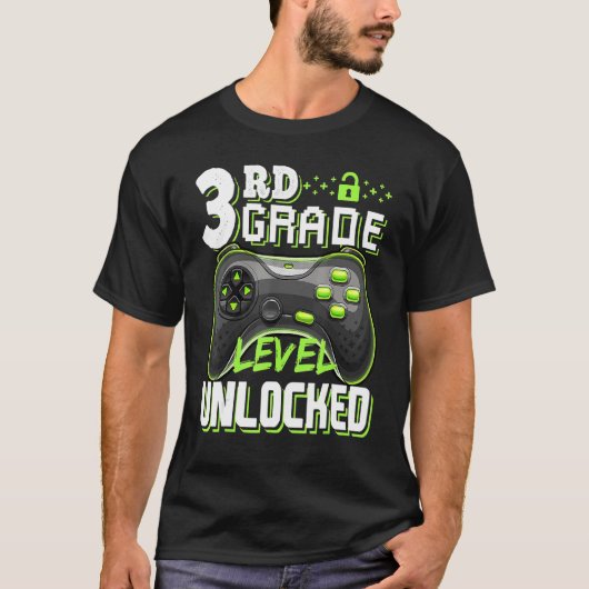 Koel 3e-kwaliteitsniveau niet vergrendeld terug na t-shirt (Voorkant)