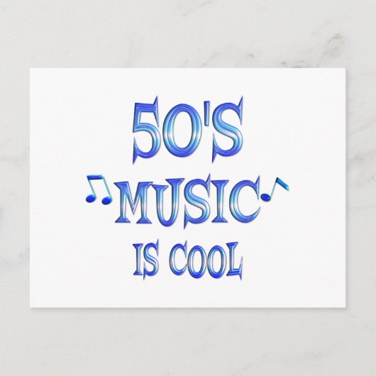 Koel 50 briefkaart (Voorkant)