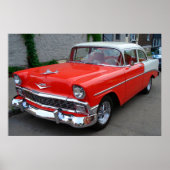Koel 56 Chevy Poster (Voorkant)