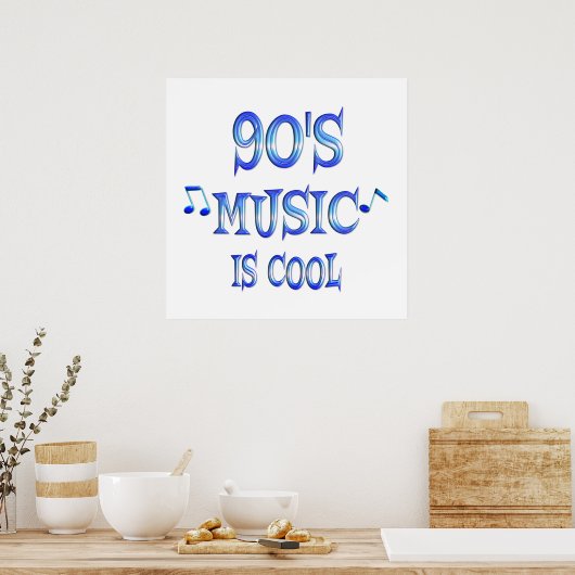 Koel 90 s poster (Keuken)