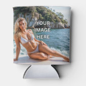 KOEL AAN! 🍻 Afbeelding of tekst toevoegen aan bli Blikjeskoeler (Voorkant)