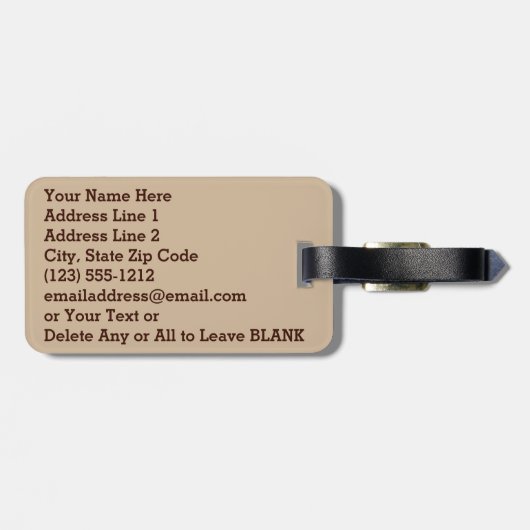 Koel Aangepaste Baseball Bagagelabels Jouw tekst (Achterkant horizontaal)