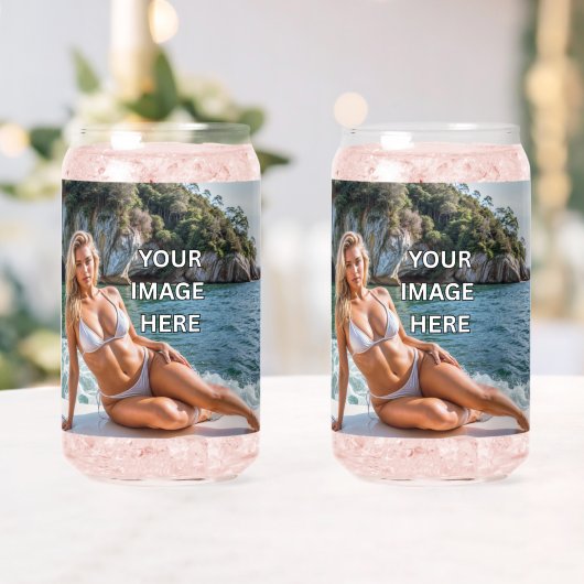 KOEL! 🍺 Aangepaste Glazen Blikje – Voeg Afbeeldin (Insitu (Huwelijk))