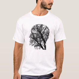 Koel Aangepaste kleur Abstracte hersenstructuur Ho T-shirt