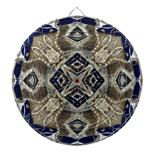 Koel Abstract Dartbord (Voorkant)