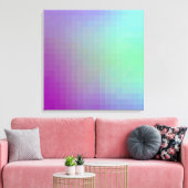 Koel Abstract Design Canvas Afdruk (Insitu (Woonkamer))
