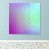 Koel Abstract Design Canvas Afdruk (Insitu (Houten vloer))