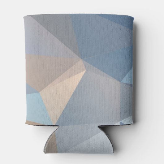 Koel Abstract driehoekspatroon Blikjeskoeler (Achterkant)