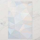 Koel Abstract driehoekspatroon Briefpapier (Voorkant)