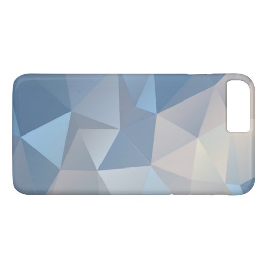 Koel Abstract driehoekspatroon Case-Mate iPhone Case (Achterkant (Horizontaal))